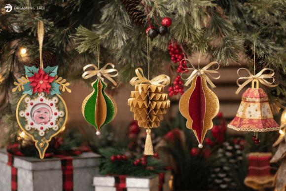 Download Festive Ornaments SVG Bundle - Premium Resources