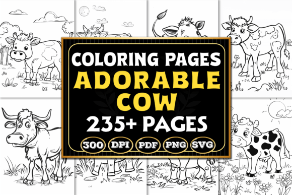 Download Adorable Cow Coloring Pages - Adorable Collection