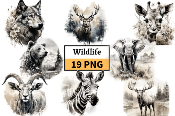 Download Wildlife Animals Clipart Bundle Woodland - Bundle Collection