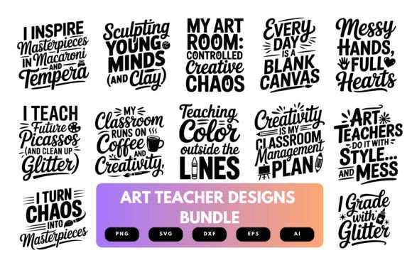 Download Art Teacher SVG Bundle - Bundle Collection