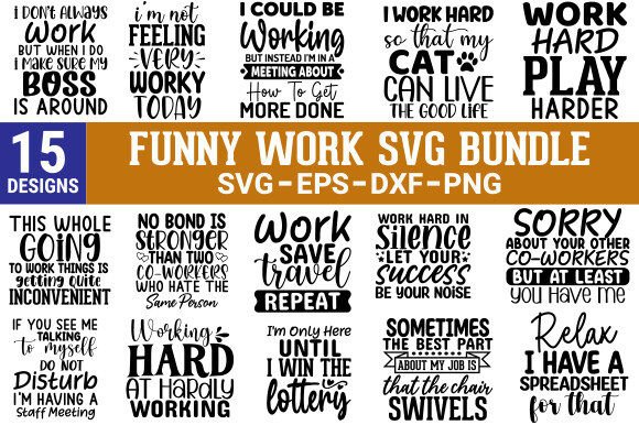 Download Funny Work SVG Bundle - Bundle Collection
