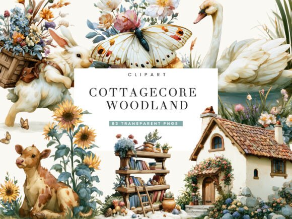 Download Woodland Clipart Bundle - Bundle Collection