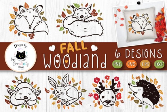 Download Cute Fall SVG Bundle | Forest Animal SVG - Bundle Collection