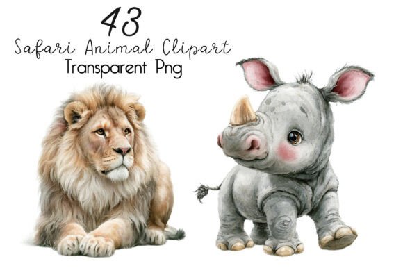 Download Safari Animal Clipart Bundle - Bundle Collection