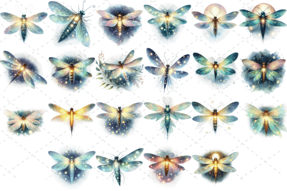 Download GlowFly Watercolor Enchantment Bundle - Bundle Collection