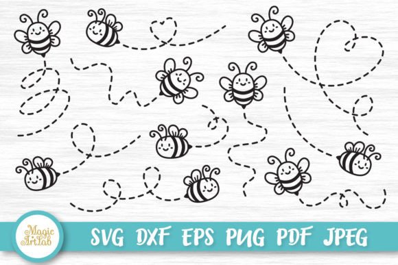 Download Flying Bee Path Bundle - Bundle Collection