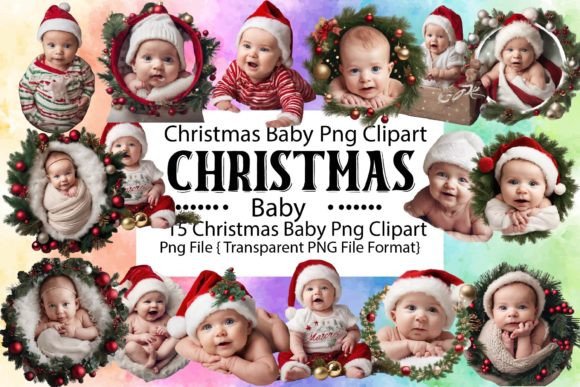 Download Christmas Baby PNG Bundle - Bundle Collection