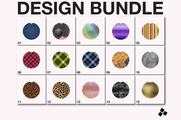 Download Car Coaster Sublimation Svg Bundle - Bundle Collection