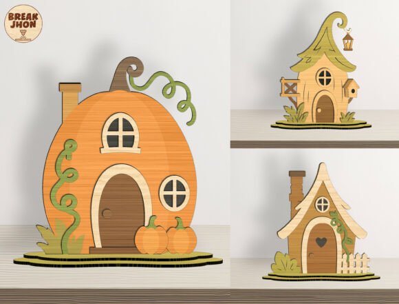Download Fairy House Layered SVG Bundle - Bundle Collection