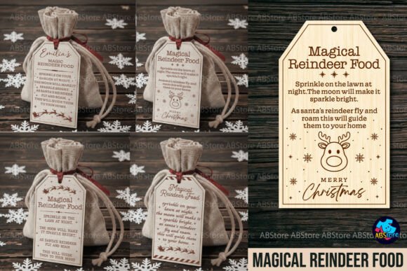 Download Magical Reindeer Food Laser Cut Bundle - Bundle Collection