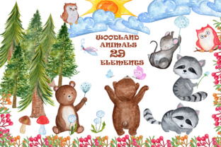 Download Watercolor Forest Animal Clipart - Premium Resources