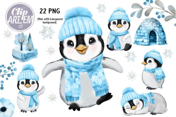 Download Super Boy Penguin Winter Bundle 22 PNG - Bundle Collection